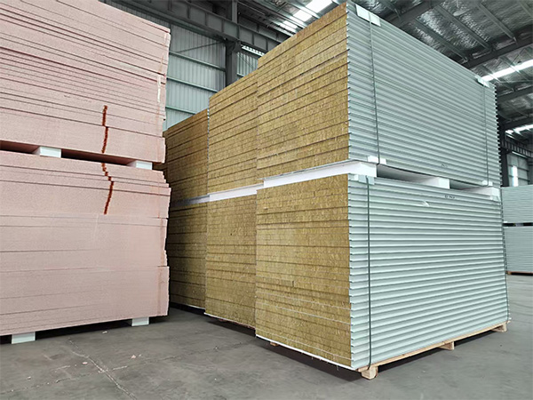 岩棉+真金不老泡夹芯板