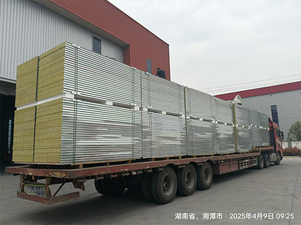 岩棉玻镁夹芯板,净化板材